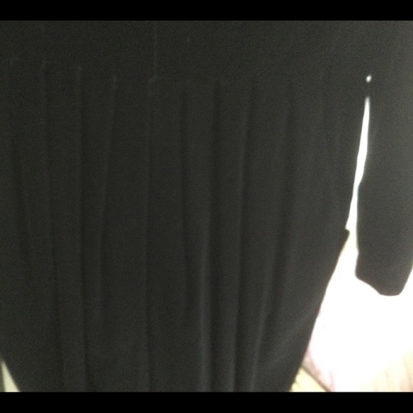 Velvet Black  dress Maggie London size 10 NEW Style by Karen Kong Like New - Picture 13 of 16